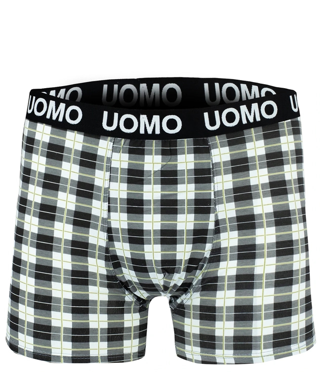 Plus Size men's checkered boxer shorts