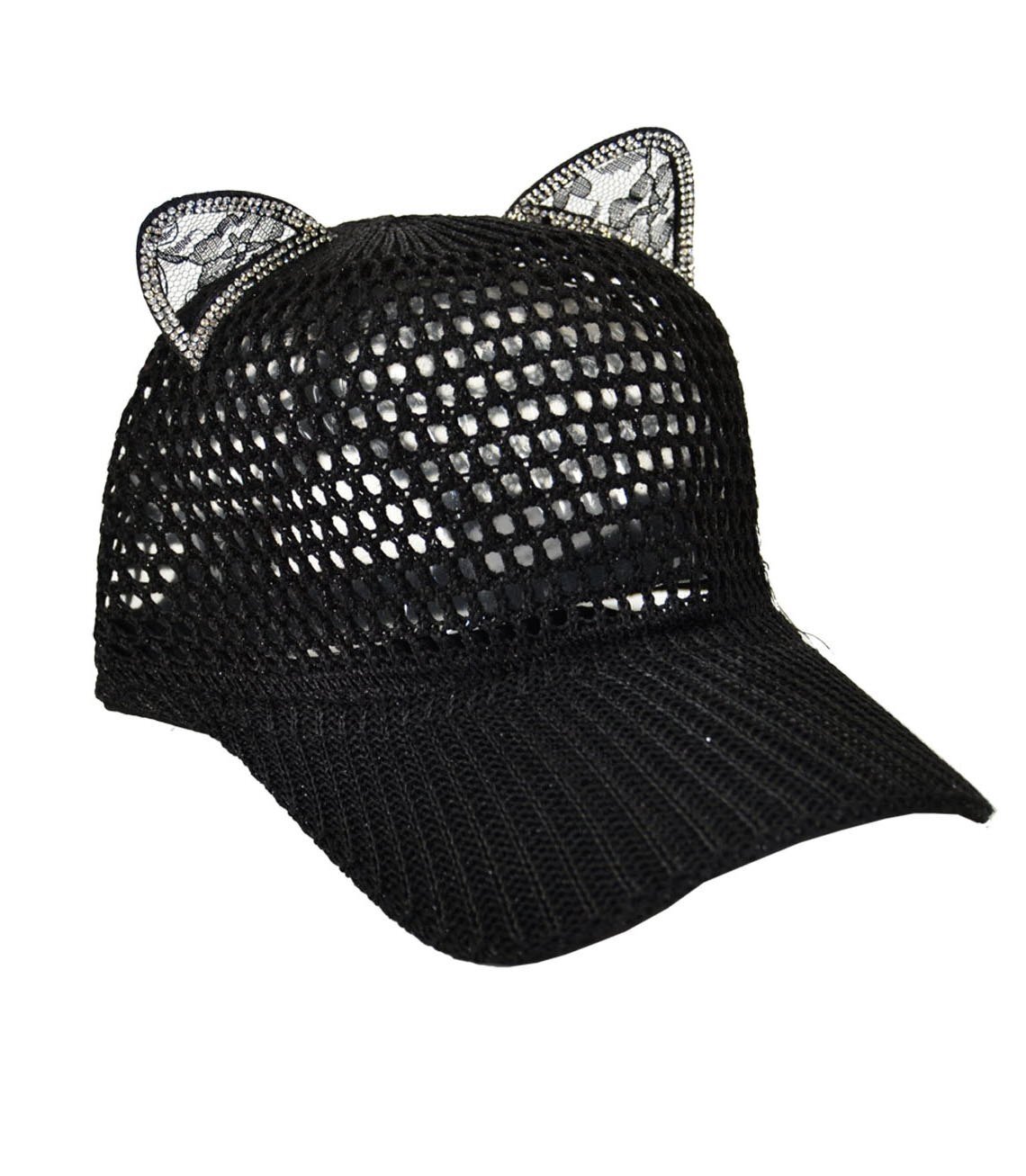 Baseball hat best sale with cat ears