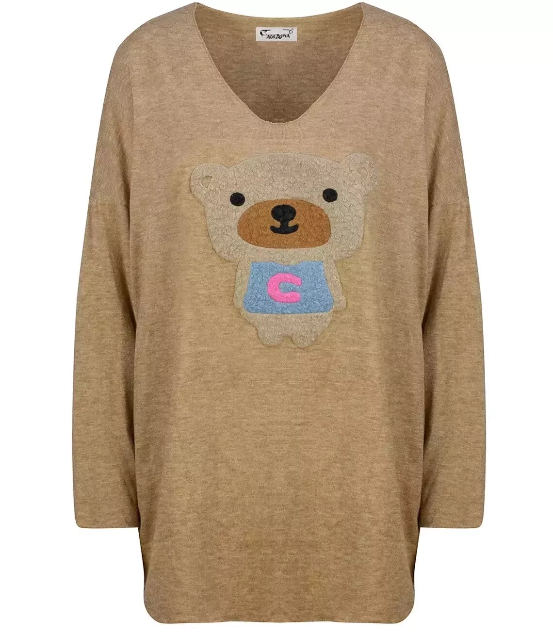 Womens teddy bear on sale sweater