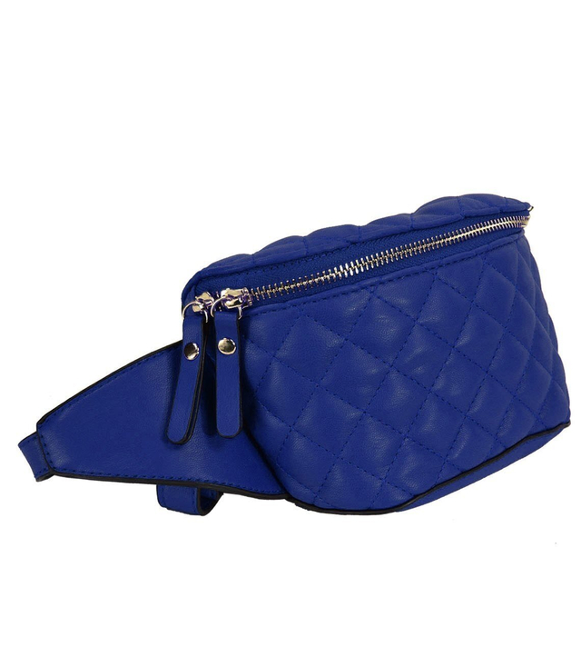 Fashionable quilted waist bag