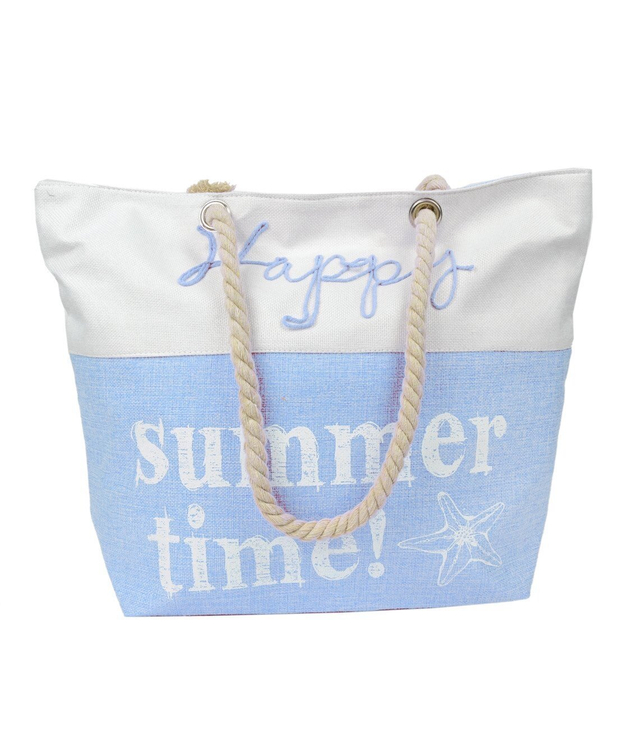 Mega large Summer Time shopper beach bag