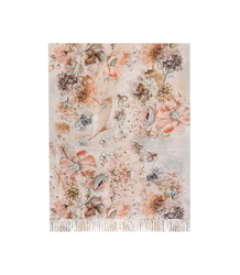 Women's floral pattern scarf 180x70