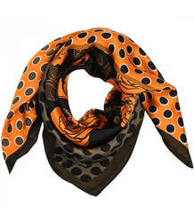 Stylish Elegant Scarf Mix of beautiful patterns 70x70 cm