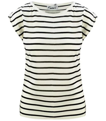 Blouse top women T-shirt striped T-shirt