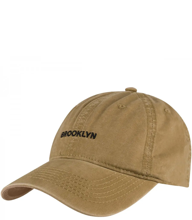 Czapka z daszkiem bawełniana regulowana unisex haft BROOKLYN