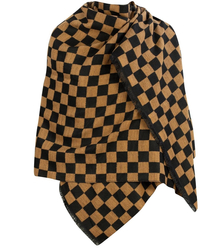 Fashionable shawl scarf plaid checkered plaid