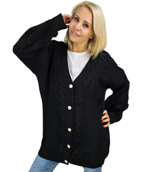 Warm, fashionable, loose women's sweater MATYLDA