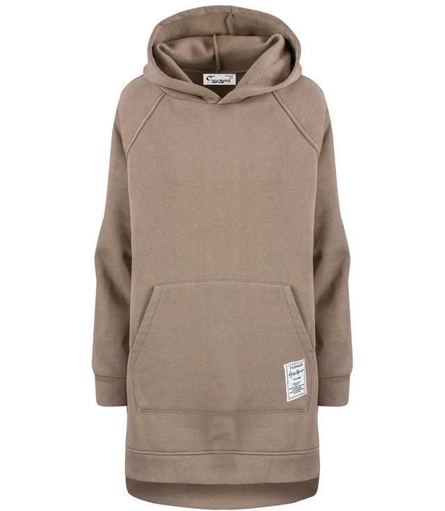 Ciepła oversizowa bluza BASIC hoodie