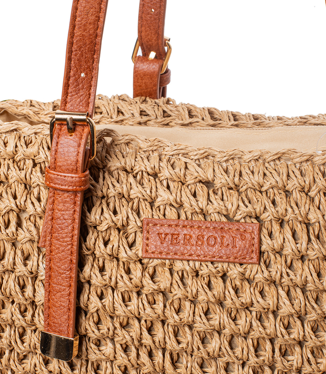 Summer bag shoulder shopper bag braided 