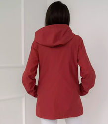 Women's transitional hooded jacket AGATA