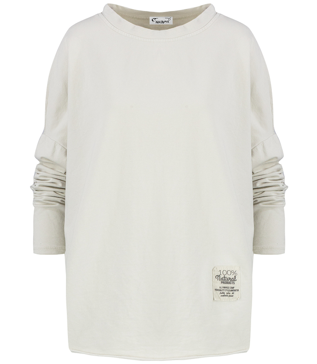 Loose women's sweatshirt made of pleasant-to-touch cotton IRMA