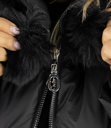 Winter quilted coat warm jacket WINTER ROSE