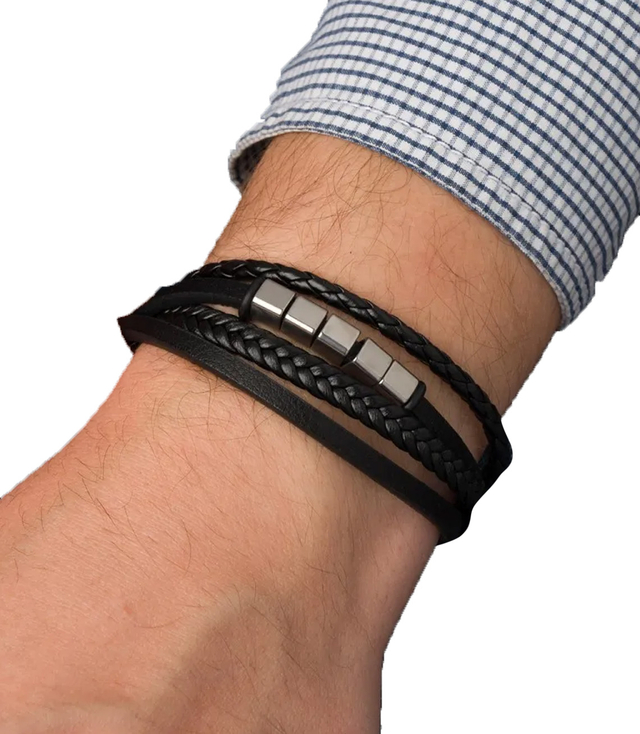 Men's bracelets perfect for a gift braided