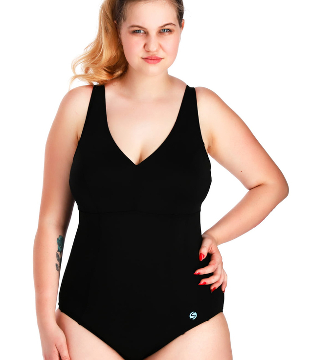 One-piece body shaping swimsuit