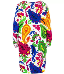 Summer dress loose tunic colorful patterns