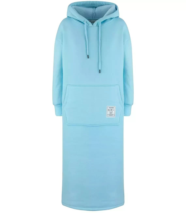 Long sweatshirt oversized tracksuit dress