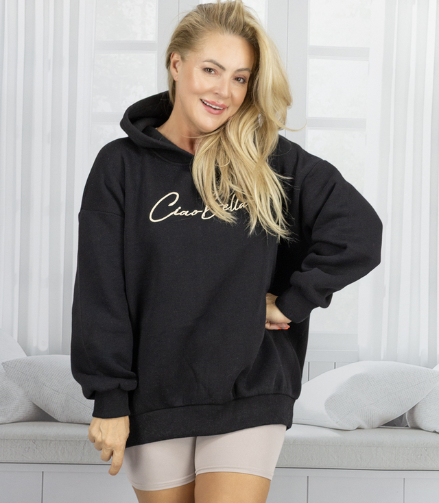 Women's warm hoodie CIAO BELLA