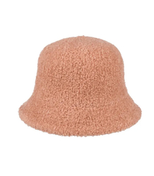 Women's hat made of soft teddy fabric