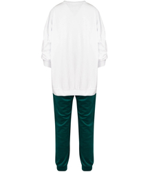 Women's velor tracksuit set Warm M MIA print