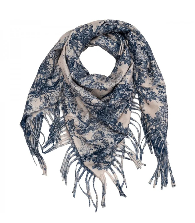 Fashionable women's tassel scarf women's elegant shawl