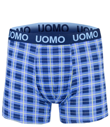 Plus Size men's checkered boxer shorts