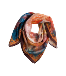 Elegant women's scarf with an insane 70x70 pattern