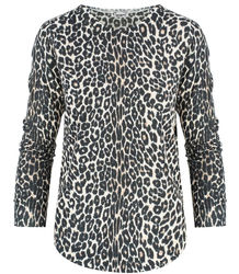 Classic women's leopard sweater ZUZANNA