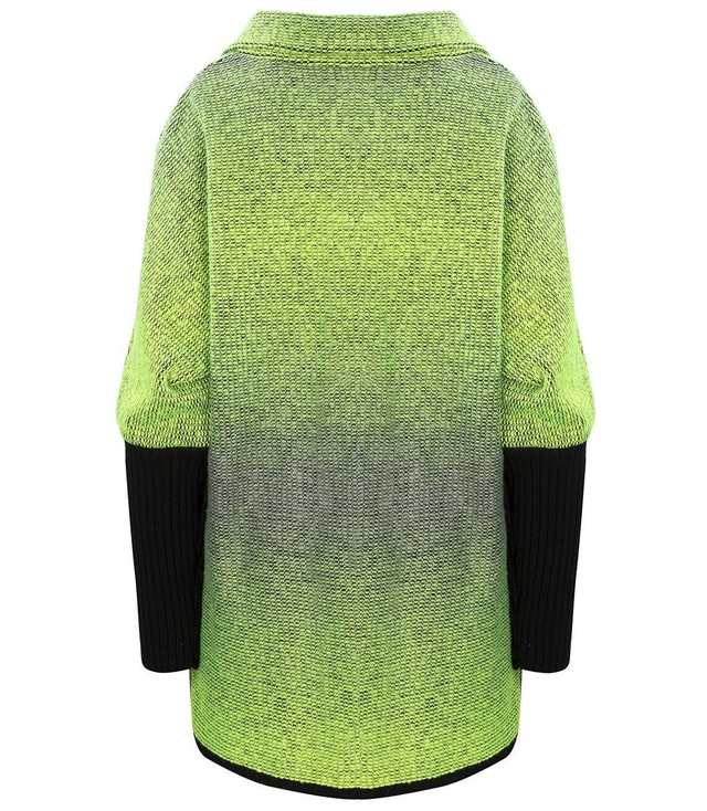 Ciepły płaszczyk kurtka OMBRE sweter