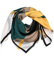 Stylish Elegant Scarf Mix of beautiful patterns 70x70 cm