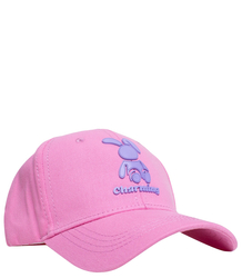 Children's baseball cap decorated with a bunny patch