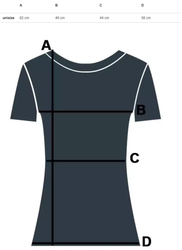 Plain top T-shirt BASIC frill blouse