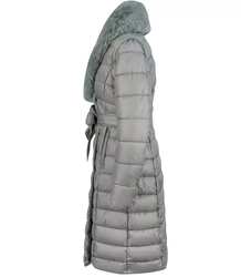 Quilted jacket coat sleeveless 4W1 FUR