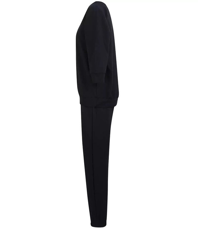 Tracksuit, pants, sweatshirt, one-color set