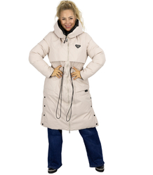 Women's long jacket double-sided coat MONIKA