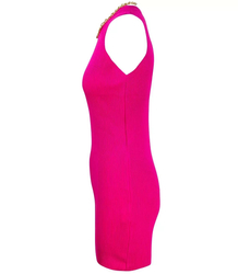 Matching elastic chain dress