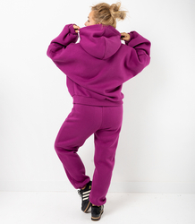 Warm thick tracksuit set sweatshirt + pants STELLA
