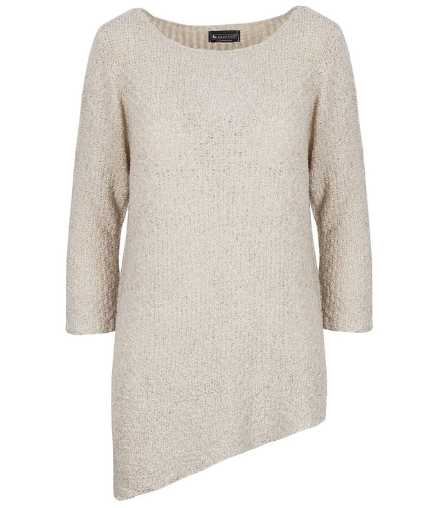 Asymetryczny sweter Sweterek damski Bluzka