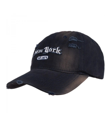 Czapka z daszkiem drapowana z naszywką NEW YORK UNISEX