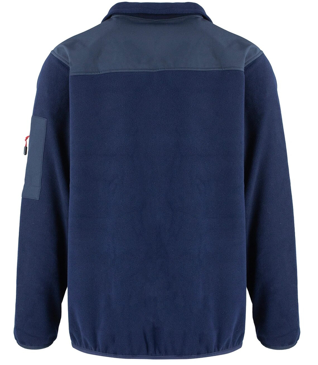 Men's fleece classic warm sweatshirt unzipped