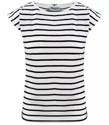 Blouse top women T-shirt striped T-shirt