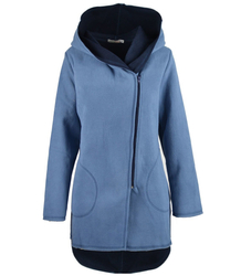 Women's warm parka fleece hoodie