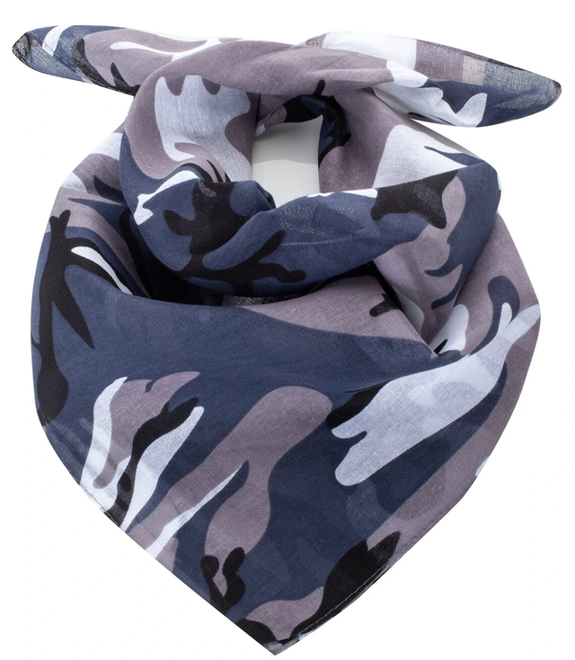 Bandana bandana square scarf Fashionable patterns Cotton