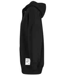 Warm, smooth oversize hooded sweatshirt JANET