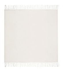 One-color shawl shlik scarf with fringe GRACE