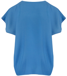 Basic women's seamless box T-shirt SARA blouse