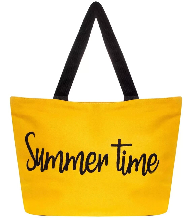 Letnia duża torba plażowa miejska SUMMER TIME