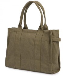 Large shopper bag one-color with the inscription "My Bestbag"