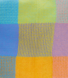 Modny szal SZALIK w klasyczną kratę KWADRAT