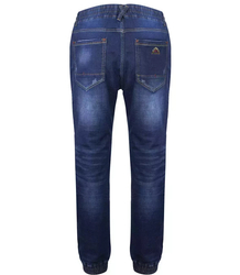 Men's jeans pants navy blue cargo joggers