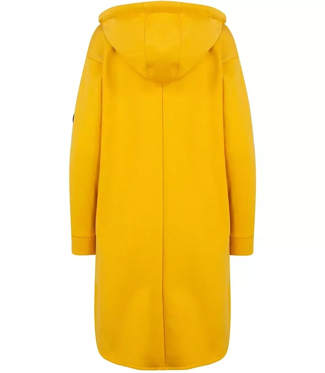 Warm long sweatshirt cotton shirt jacket